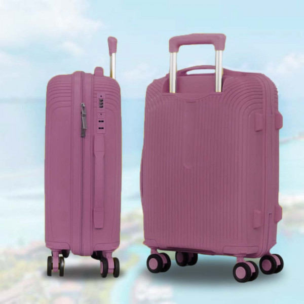 18" Компактен и практичен авио куфар за ръчен багаж, 52cm - PURPLE PP 4001